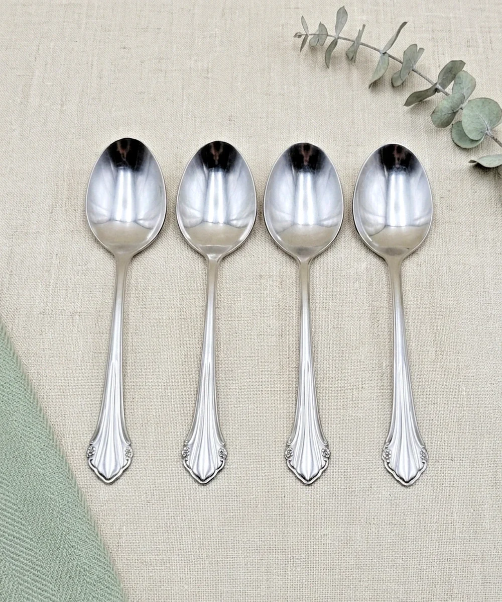 Oneida 1881 Rogers BITTERSWEET REPOSE Tablespoons Set of 4 USA